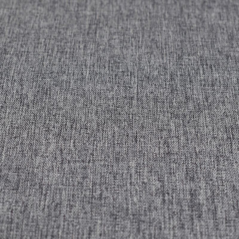 Záhradná stolička, kov, polyratan, sivá, AZC-L1352 GREY