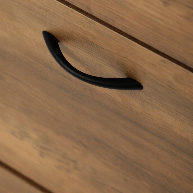 Botník, 60cm, MDF, hnedý, ABO-G1014 ELM
