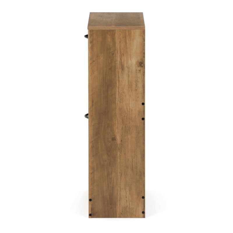 Botník, 60cm, MDF, hnedý, ABO-G1014 ELM
