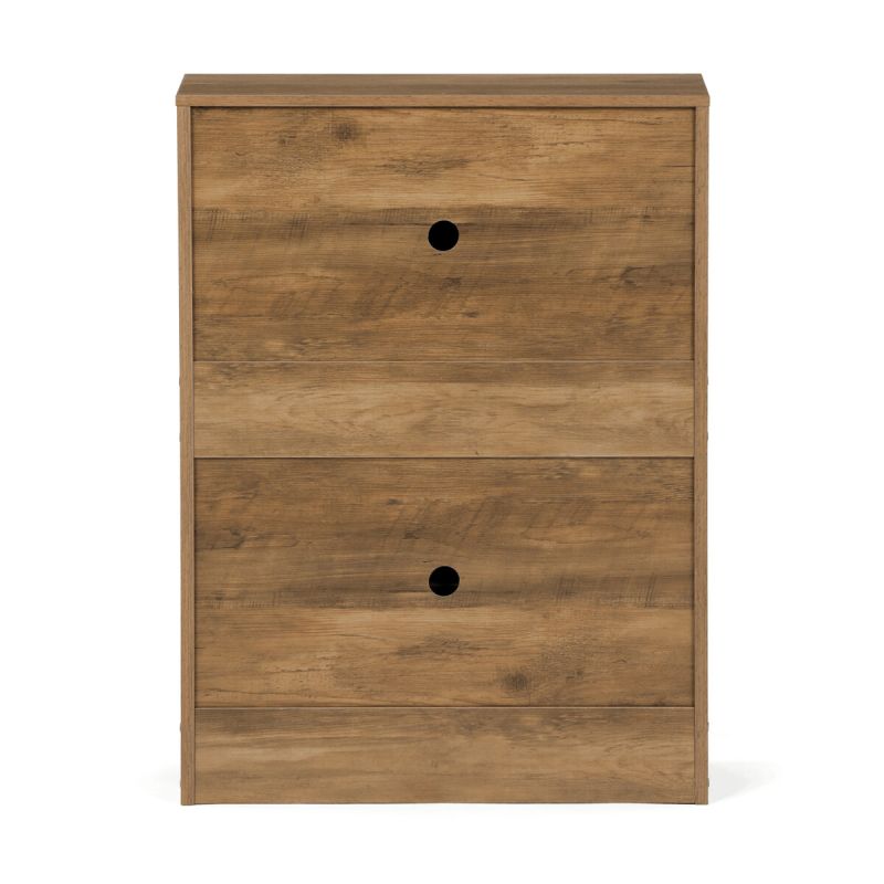 Botník, 60cm, MDF, hnedý, ABO-G1014 ELM