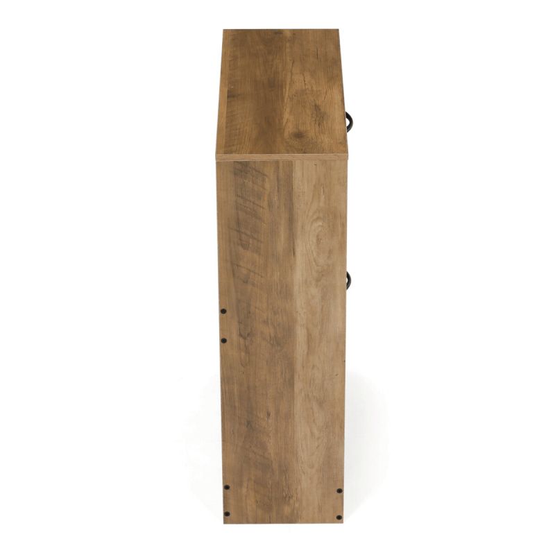 Botník, 60cm, MDF, hnedý, ABO-G1014 ELM