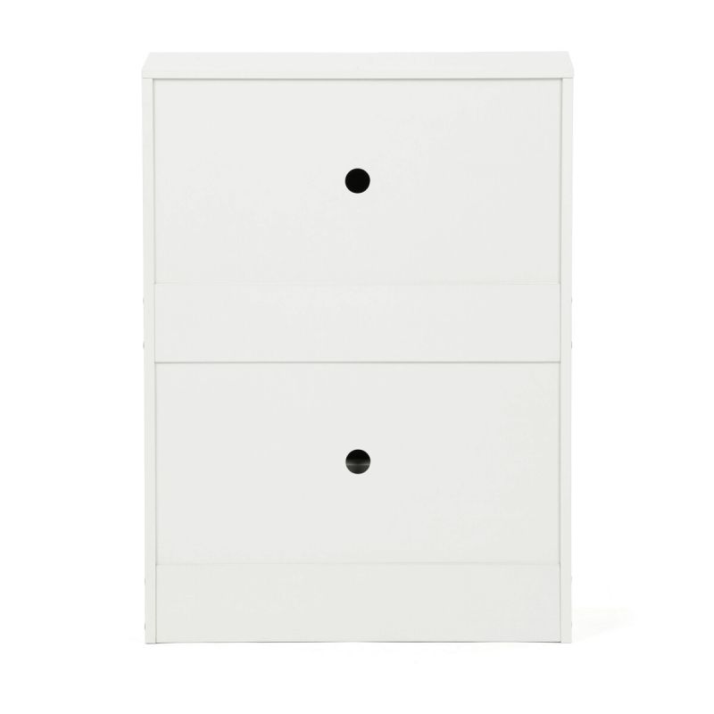 Botník, 60cm, MDF, biely, ABO-G1014 WT