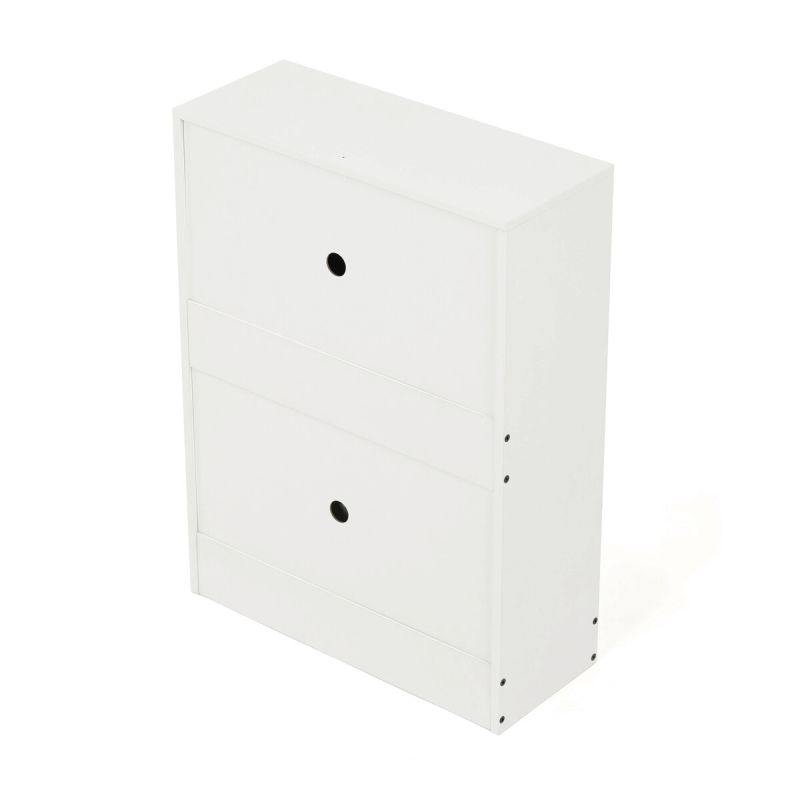 Botník, 60cm, MDF, biely, ABO-G1014 WT