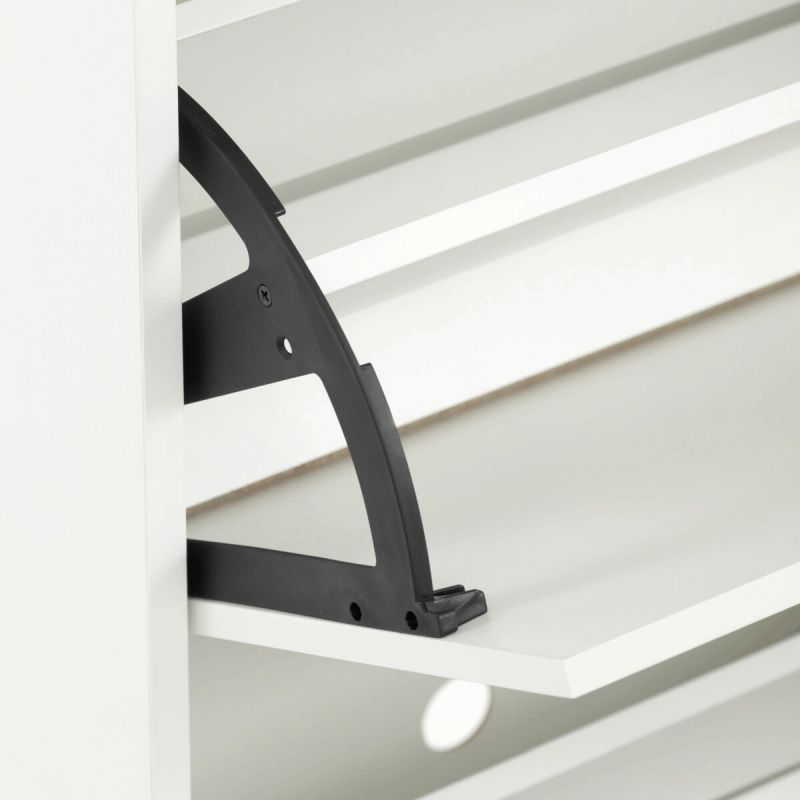 Botník, 60cm, MDF, biely, ABO-G1014 WT