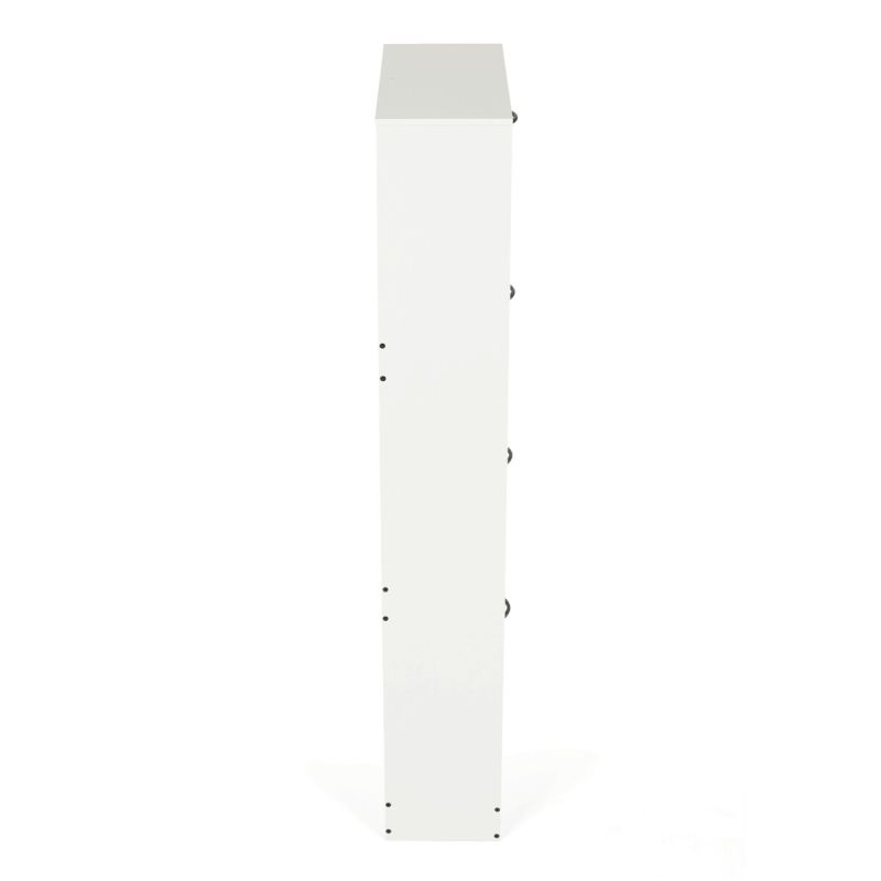 Botník, 60cm, MDF, biely, ABO-G1018 WT