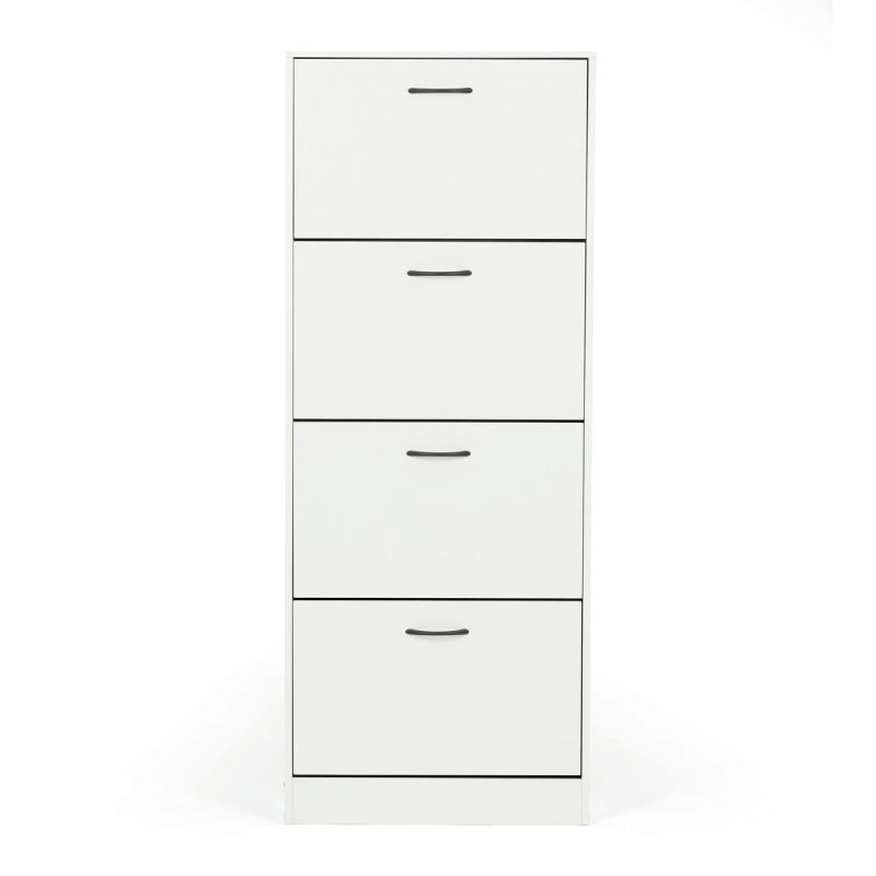 Botník, 60cm, MDF, biely, ABO-G1018 WT