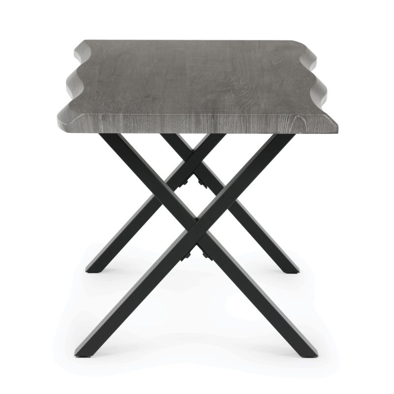 Konferenčný stolík 60x120cm, MDF, sivý, CT-F4312 GREY