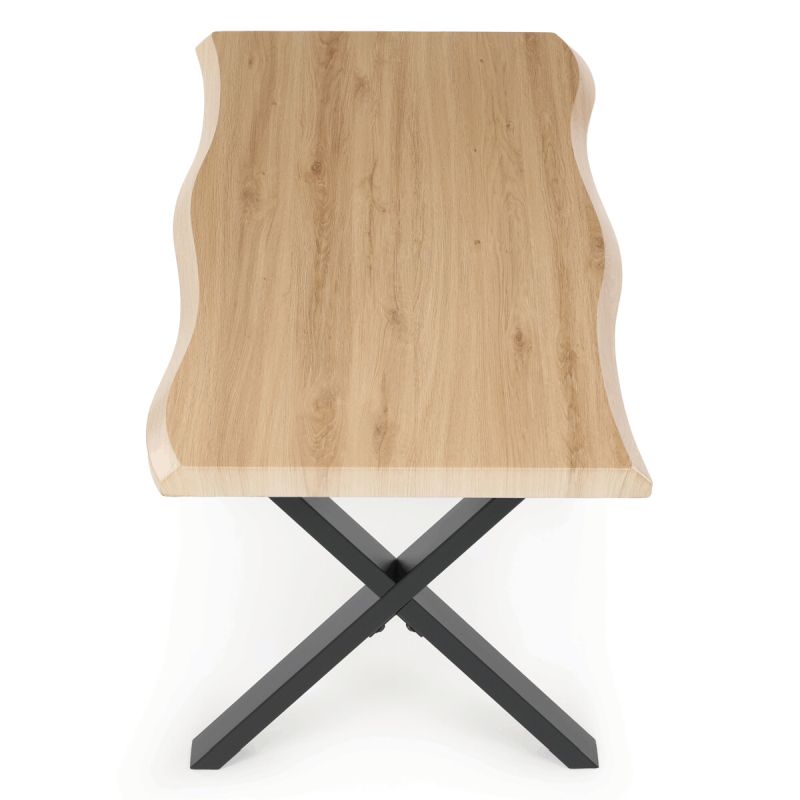 Konferenčný stolík 60x120cm, MDF, prírodný, CT-F4312 OAK