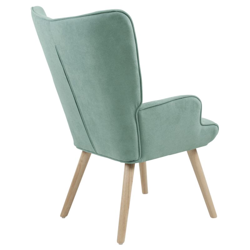 Relaxačné kreslo, modrá látka, AK-301 BLUE2