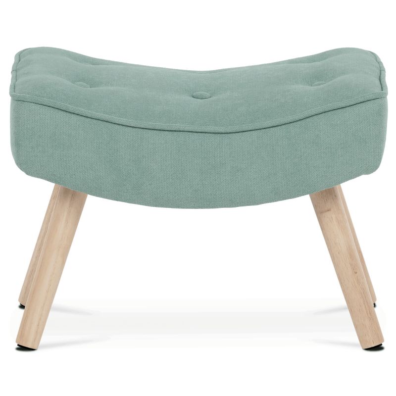 Podnožka, 52cm, modrá látka, AK-301P BLUE2