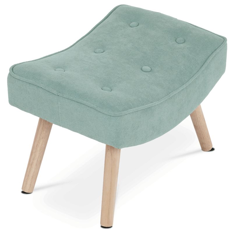 Podnožka, 52cm, modrá látka, AK-301P BLUE2