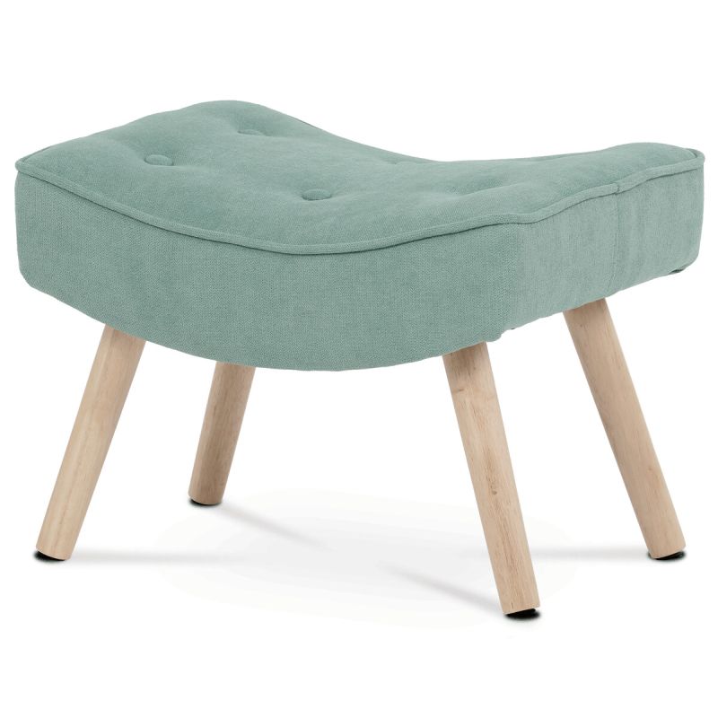 Podnožka, 52cm, modrá látka, AK-301P BLUE2