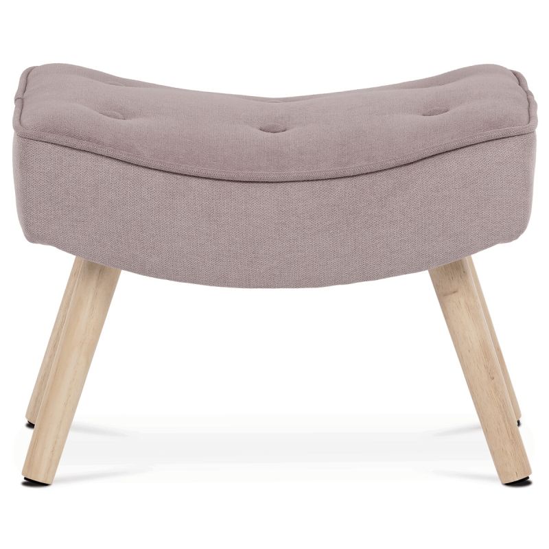 Podnožka, 52cm, ružová látka, AK-301P PINK2