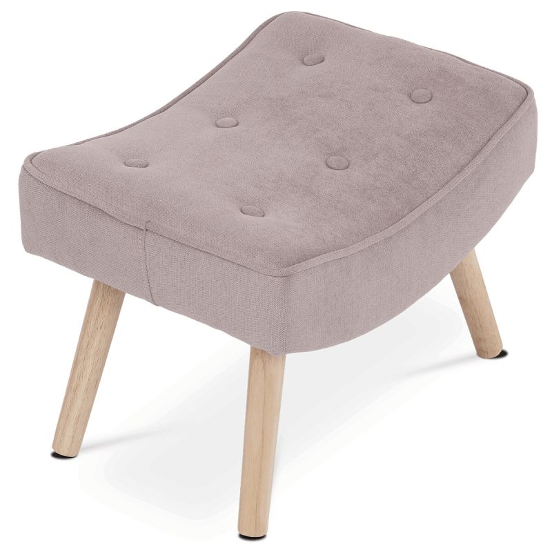 Podnožka, 52cm, ružová látka, AK-301P PINK2