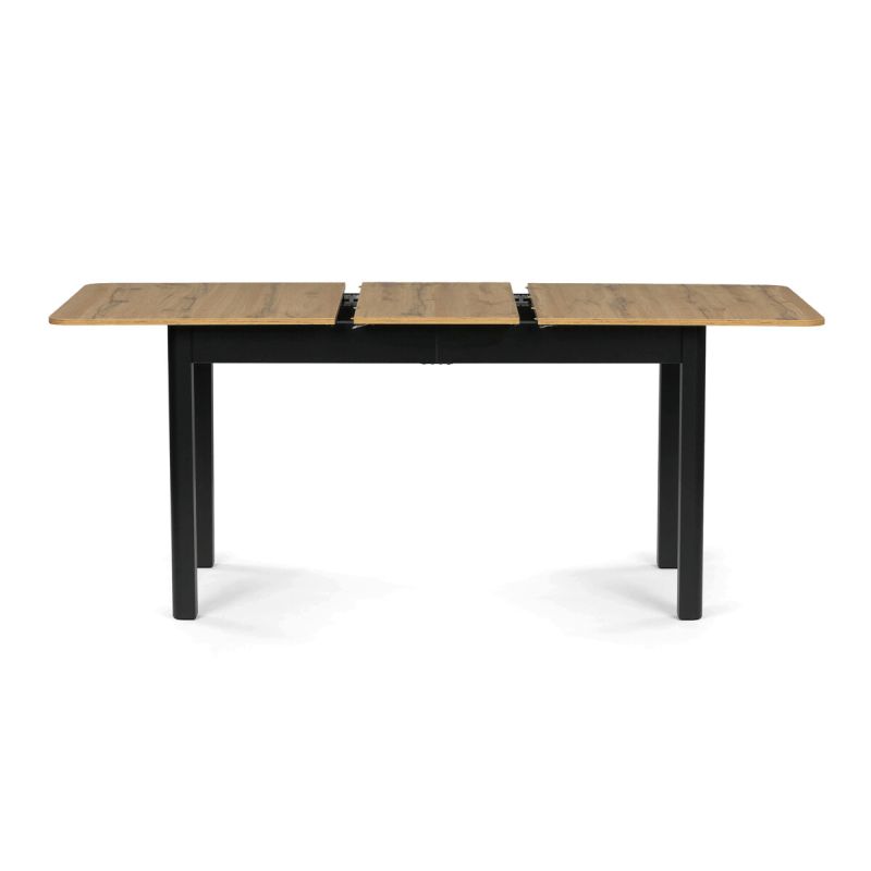Jedálenský stôl rozkladací 140-180x80cm, MDF, divoký dub, AT-3001 OAK