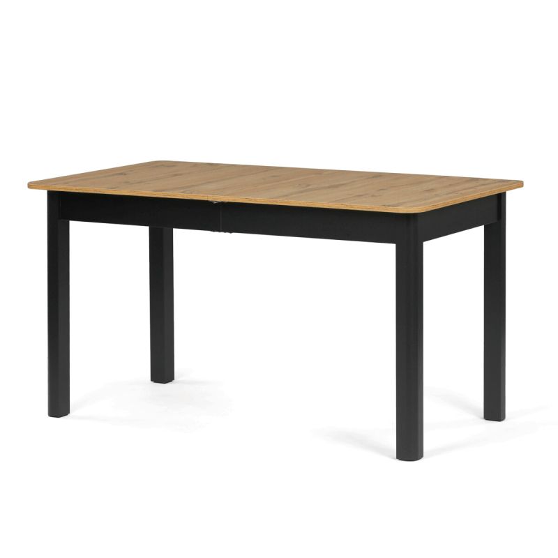 Jedálenský stôl rozkladací 140-180x80cm, MDF, divoký dub, AT-3001 OAK