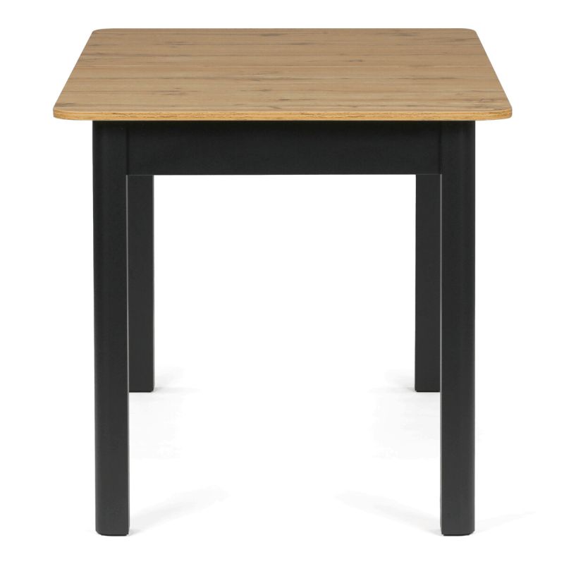 Jedálenský stôl rozkladací 140-180x80cm, MDF, divoký dub, AT-3001 OAK