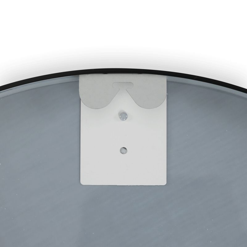 Zrkadlo závesné, 50cm, čierne, AZR-V5050 BK