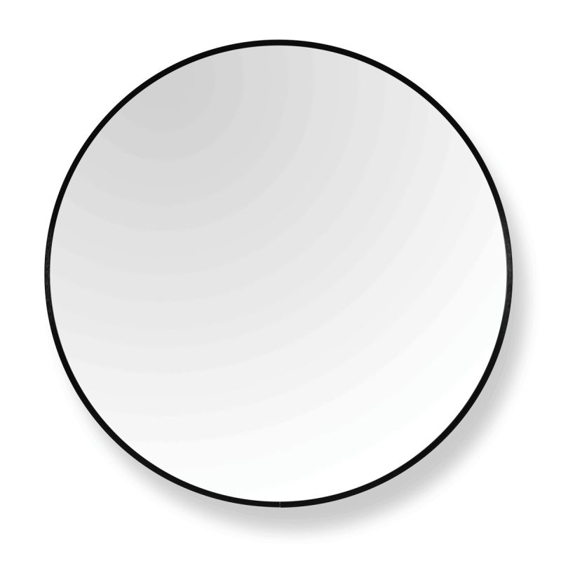 Zrkadlo závesné, 70cm, čierne, AZR-V5070 BK