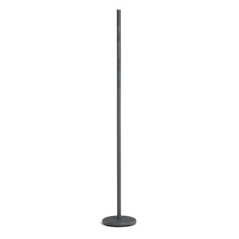 Stojanový vešiak, 179cm, kov sivý, 80001-44 GREY