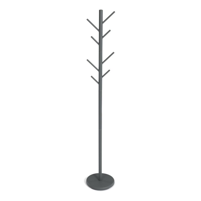 Stojanový vešiak, 179cm, kov sivý, 80001-44 GREY