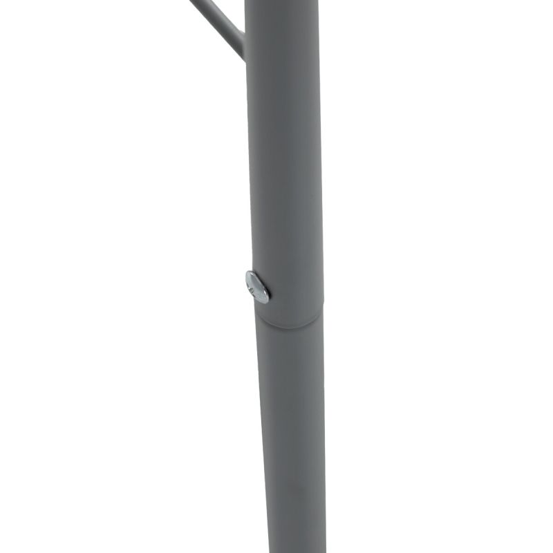 Nemý sluha, sivý, kov, 81119 GREY