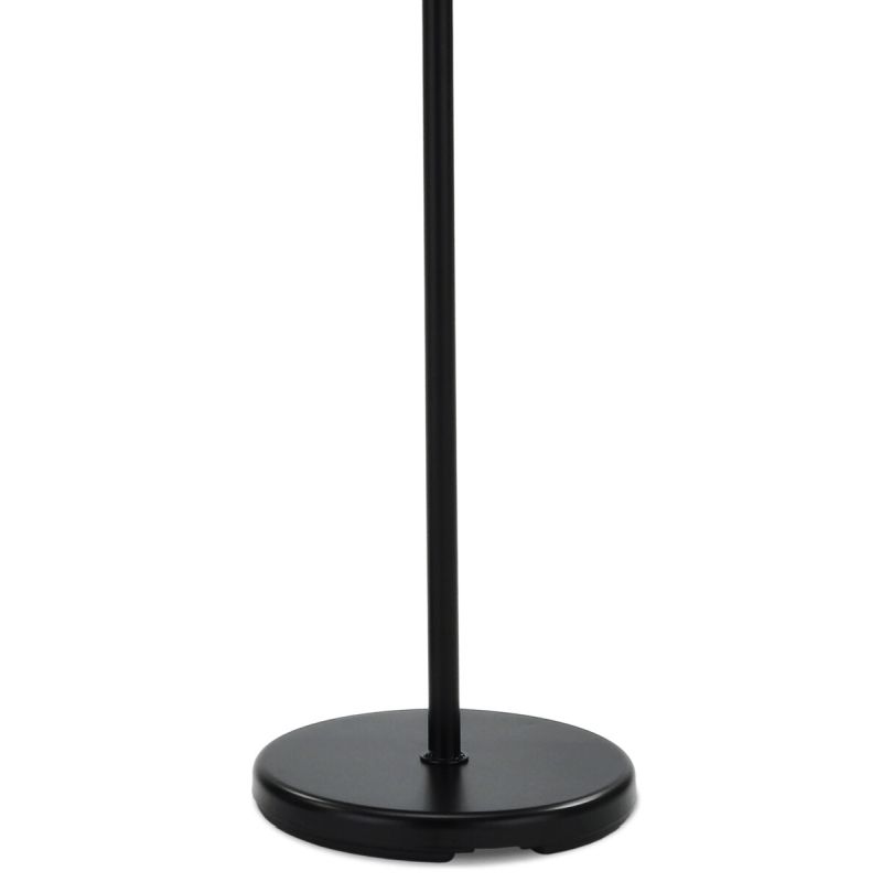 Stojanový vešiak, 170cm, kov, čierny, 83766-02A BK