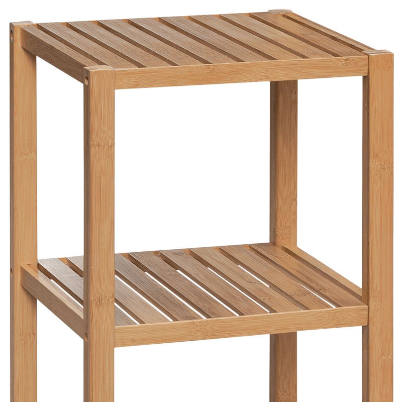 Regál, 37cm, masív, bambus, DR-011-5