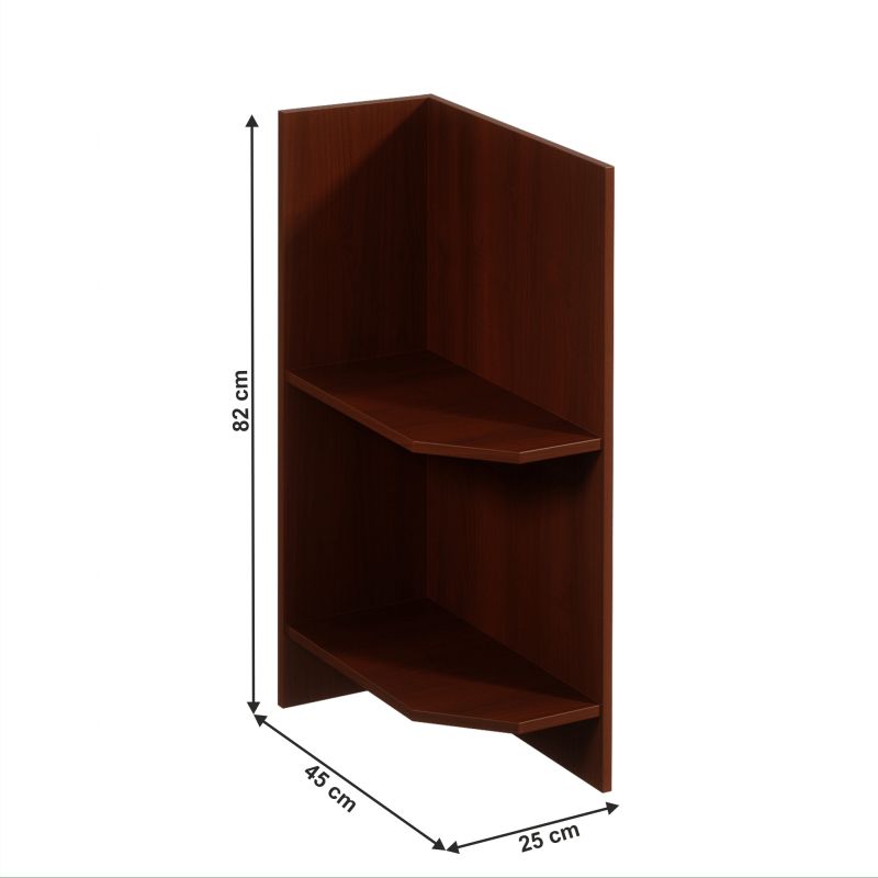Spodná skrinka otvorená, 25cm, orech Milano, ľavá, SICILIA D25PZ