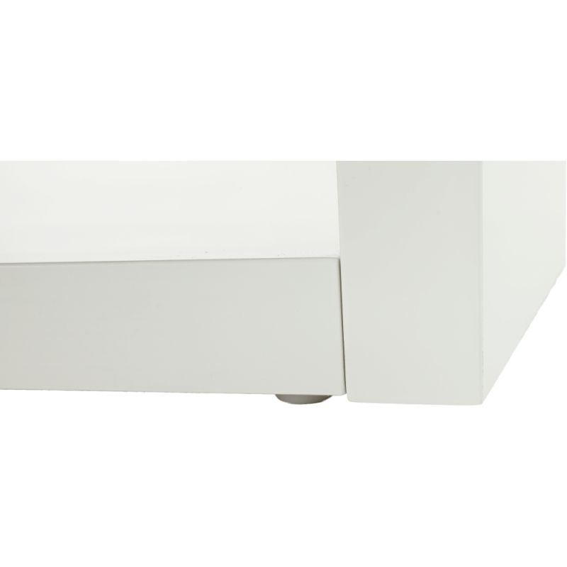 Konferenčný stolík, 120x60cm, biely, dub sonoma, MELIDA