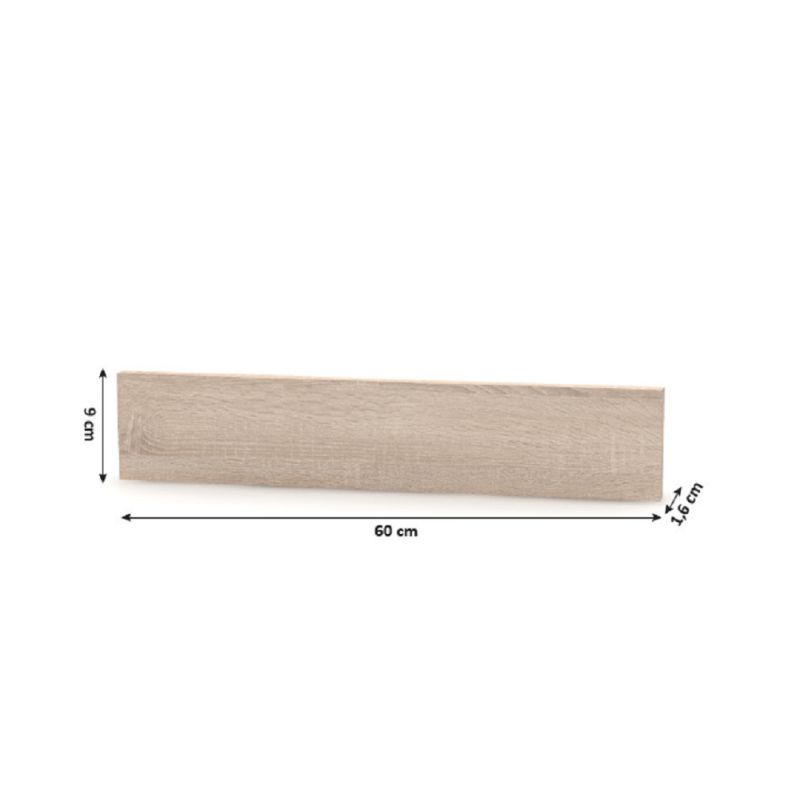 Sokel na umývačku, 45cm, dub sonoma, NOVA PLUS NOPL-062-03