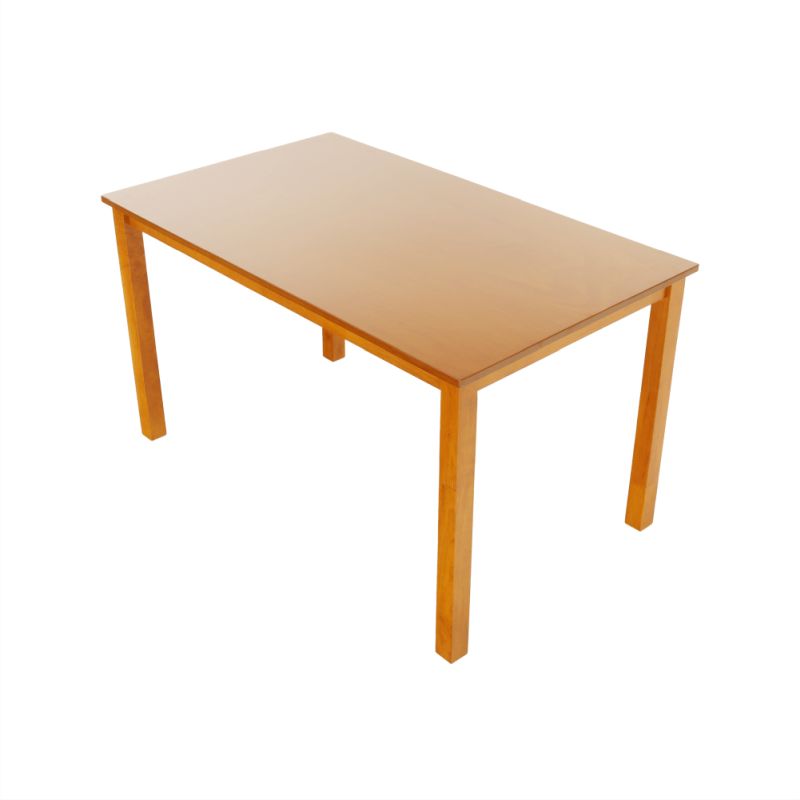 Jedálenský set 1+6, 135x80cm, MDF, čerešňa, látka béžová, GRID NEW