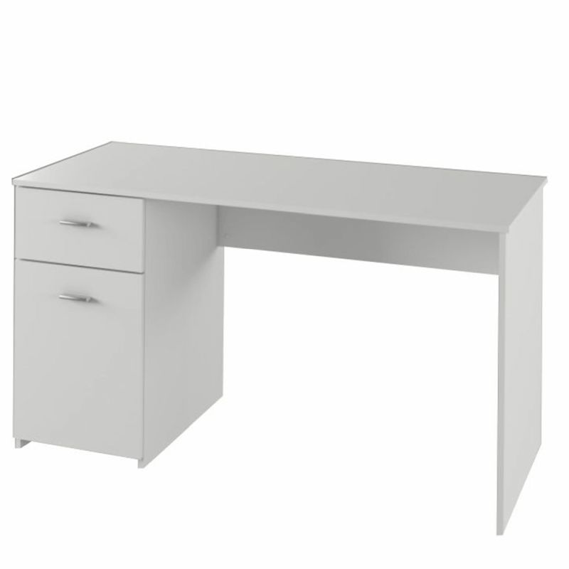PC stôl, 140x60cm, biely, BANY