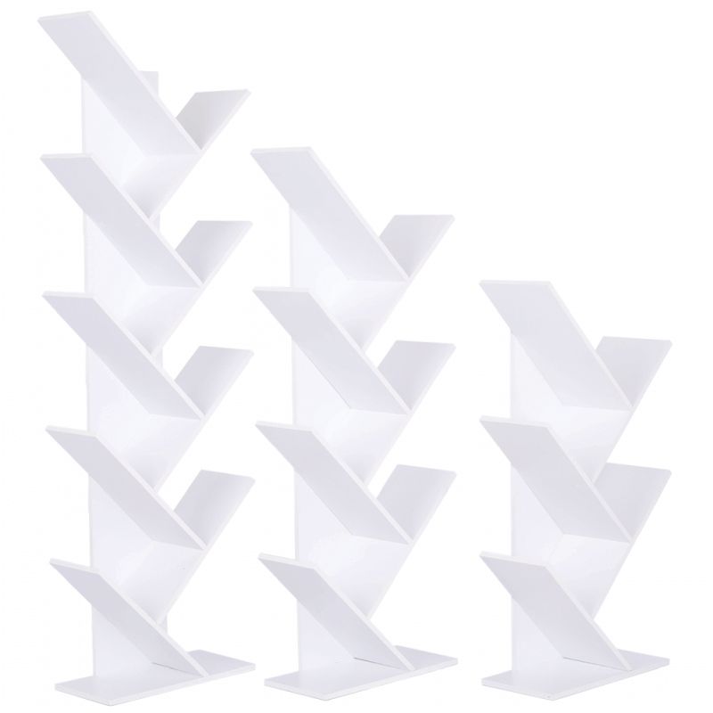 Regál, 43cm, biely, BAKI NEW TYP 3