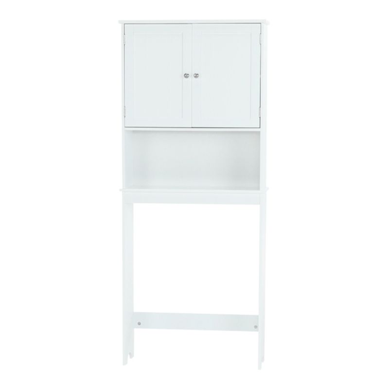 Skrinka nad WC, 65cm, biela, ATENE TYP 5