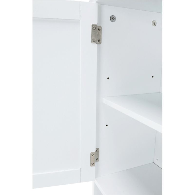 Skrinka nad WC, 65cm, biela, ATENE TYP 5