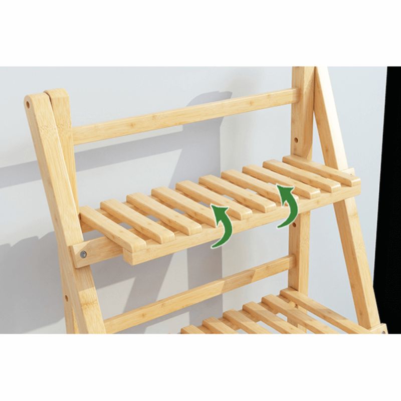 Regál, 70cm, bambus, prírodný, NEPEL TYP 2