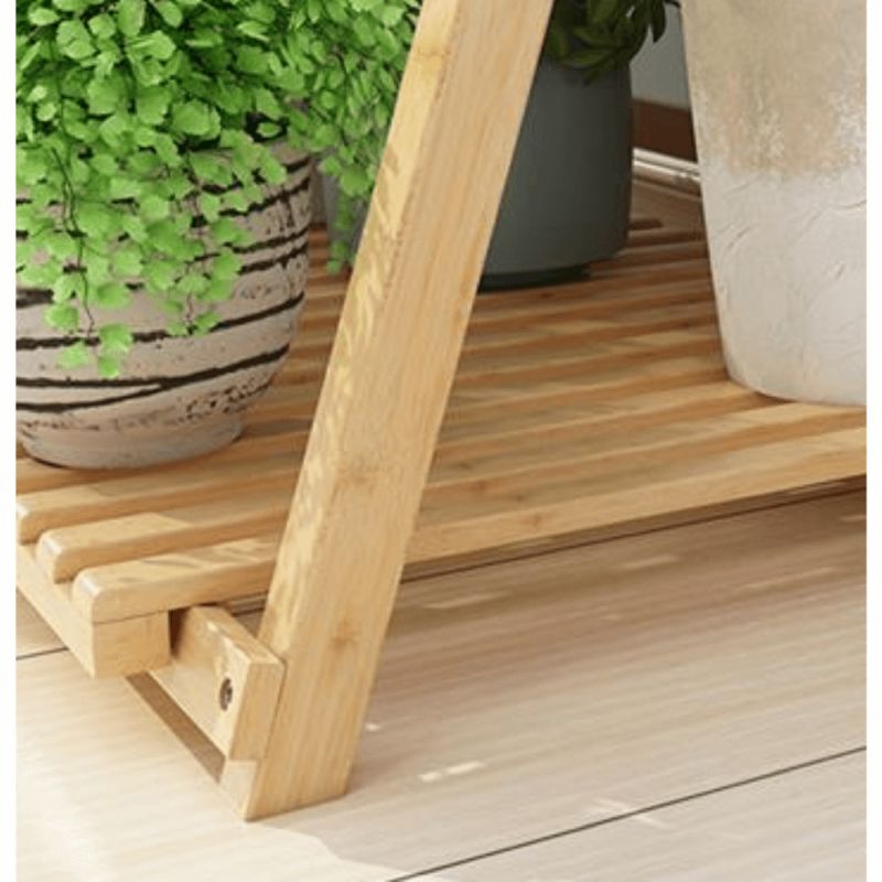 Regál, 70cm, bambus, prírodný, NEPEL TYP 2