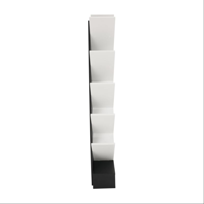 Regál, 59cm, biely, čierny, VEVEY