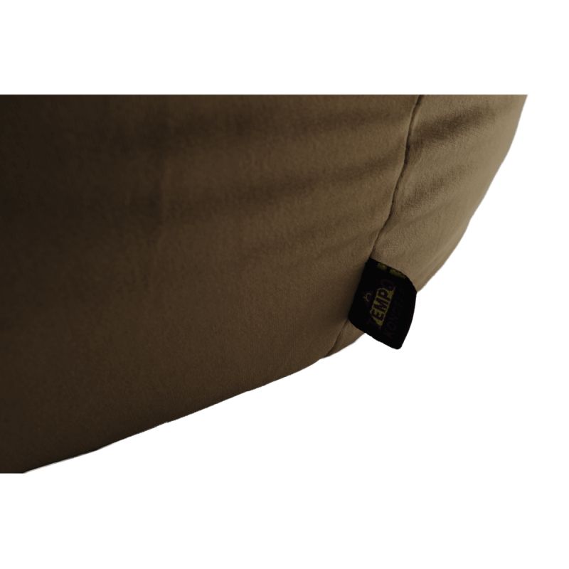 Sedací vak, 75cm, sivohnedá TAUPE látka, TRIKALO