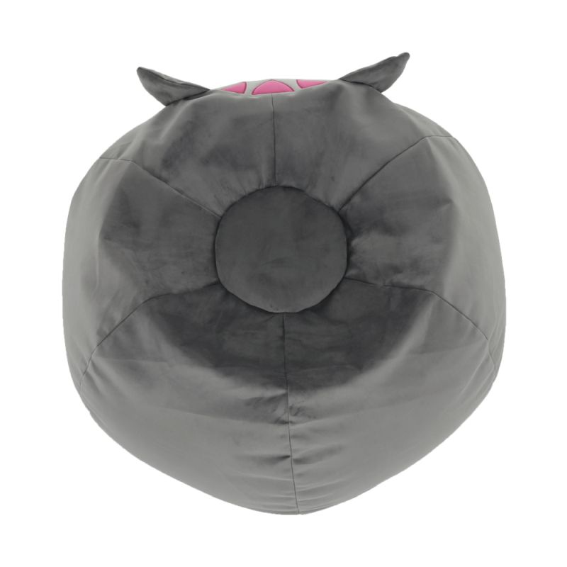 Sedací vak, 60cm, sivá látka, BABY TYP 1