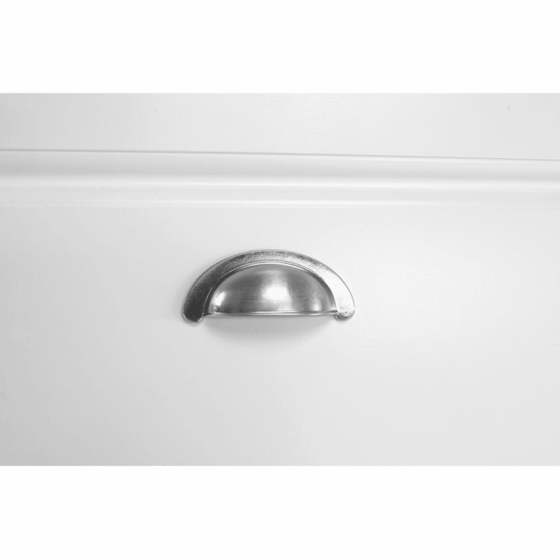 Botník, 105cm, 4-radový, biely, SEBER TYP 5