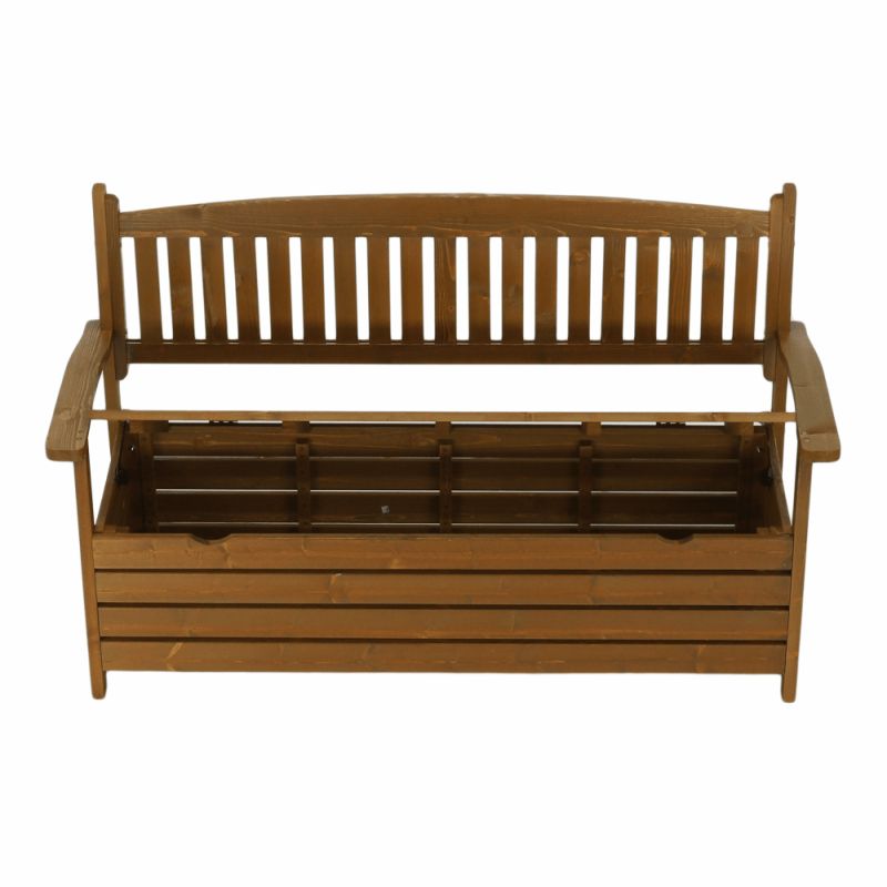Záhradná lavička, 150cm, masív, hnedá, AMULA