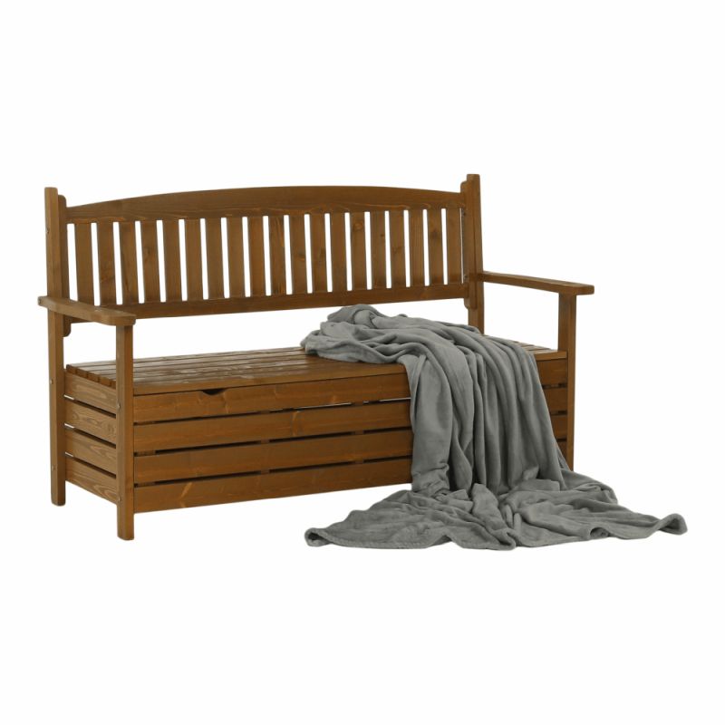 Záhradná lavička, 150cm, masív, hnedá, AMULA