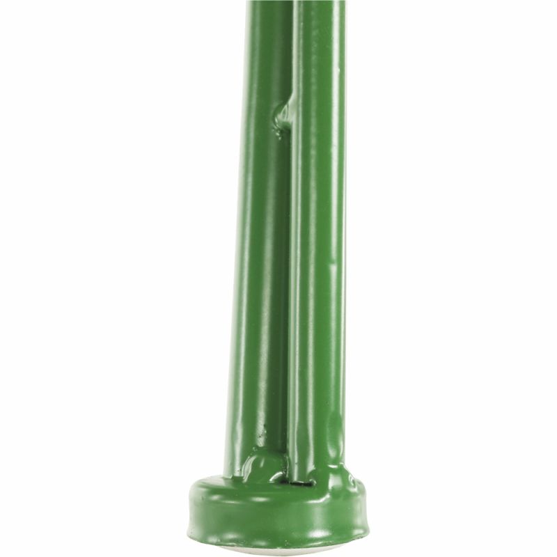 Záhradná lavička, 131cm, kov, zelená, ETELIA
