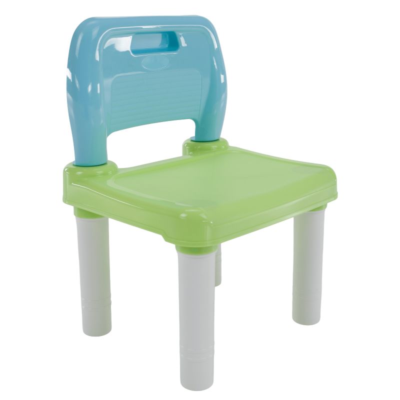 Detský set 1+2, 51x51cm, modrý, zelený, biely, plast, BALTO