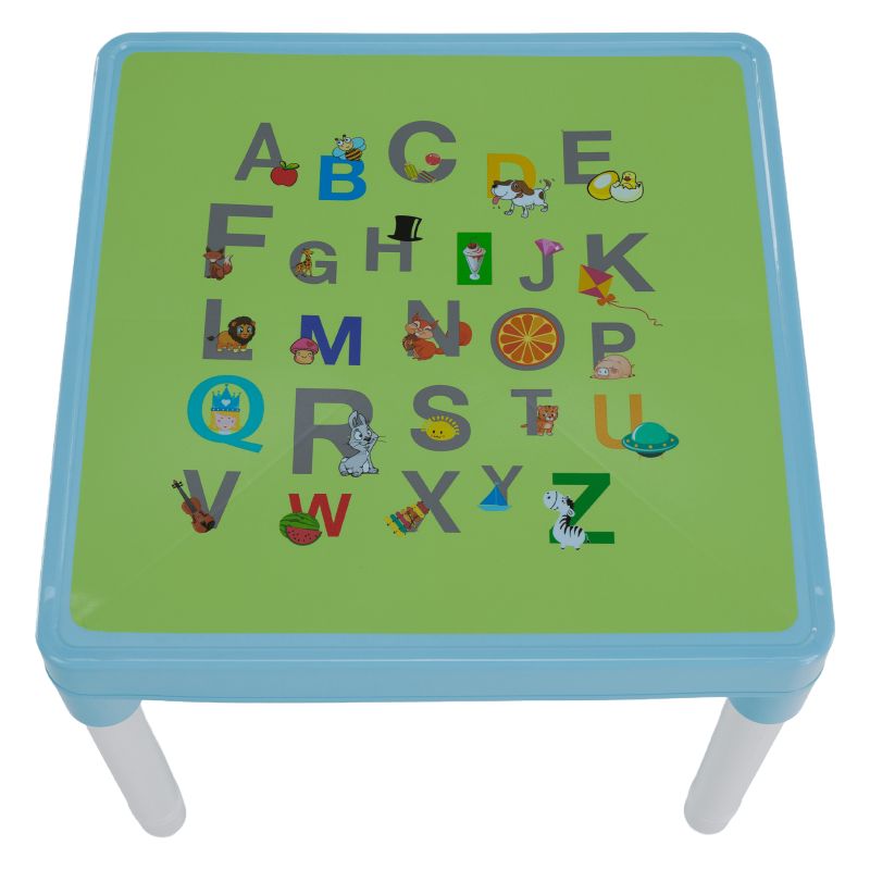 Detský set 1+2, 51x51cm, modrý, zelený, biely, plast, BALTO