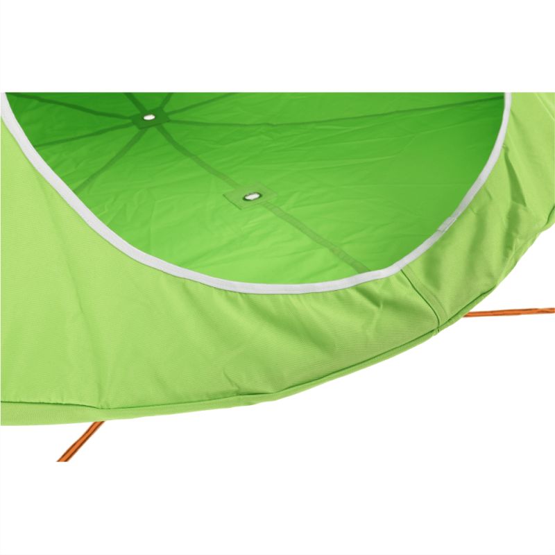Závesné hojdacie kreslo, zelená, KLORIN NEW KLASIK CACOON HAMMOCK