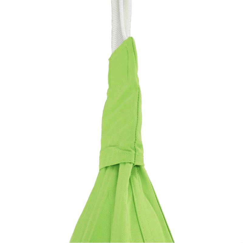 Závesné hojdacie kreslo, zelená, KLORIN NEW KLASIK CACOON HAMMOCK
