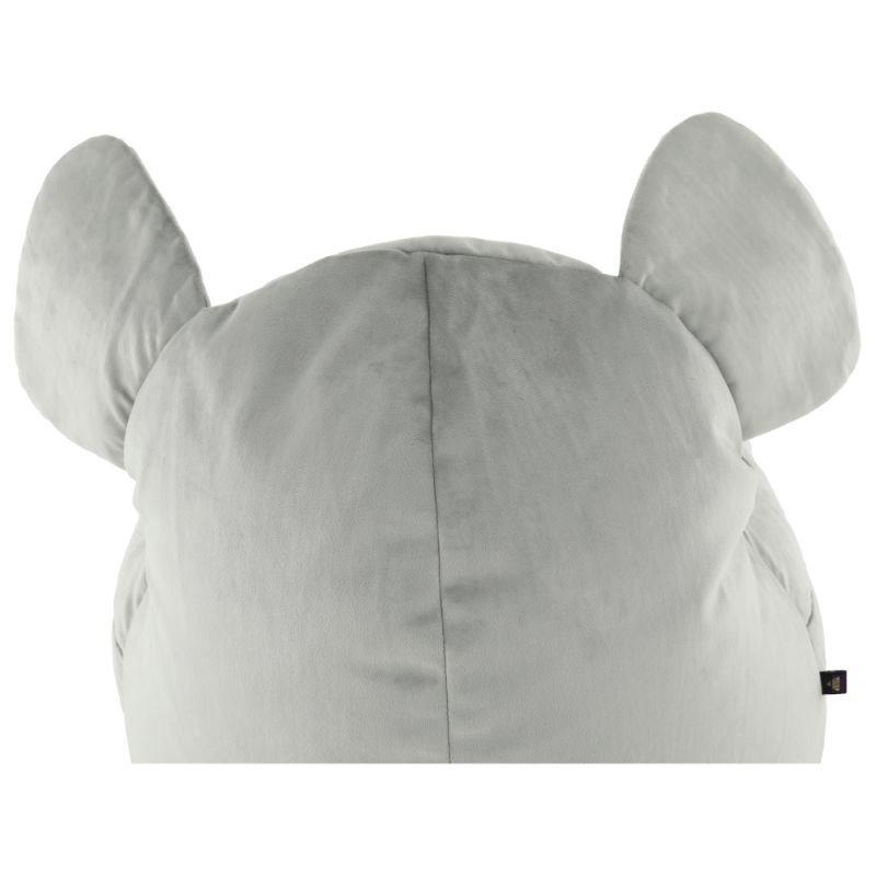 Sedací vak, 55cm, sivá látka, BABY TYP 2
